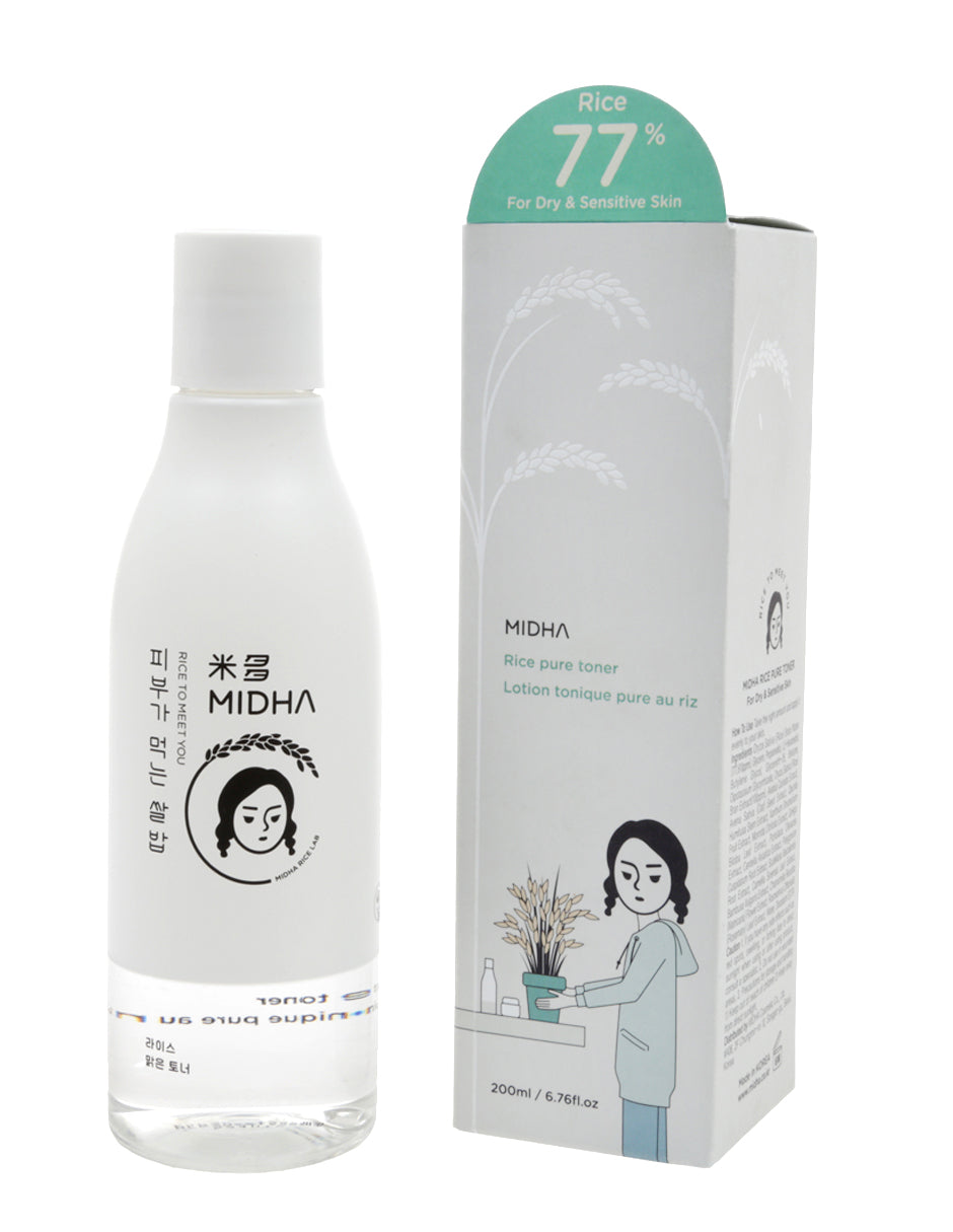 Tónico a base de arroz de Midha