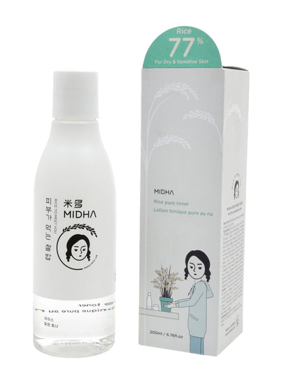 Tónico a base de arroz de Midha