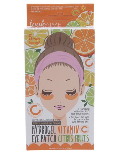 Parches para ojos con vitamina C y citricos de Look at me