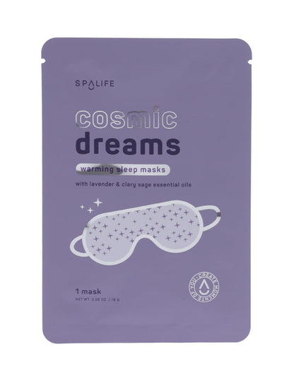 Mascarillas Calentadoras para Dormir Sueños Cósmicos 3 piezas