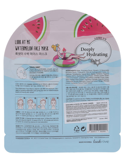 Mascarilla de sandia de Look at me