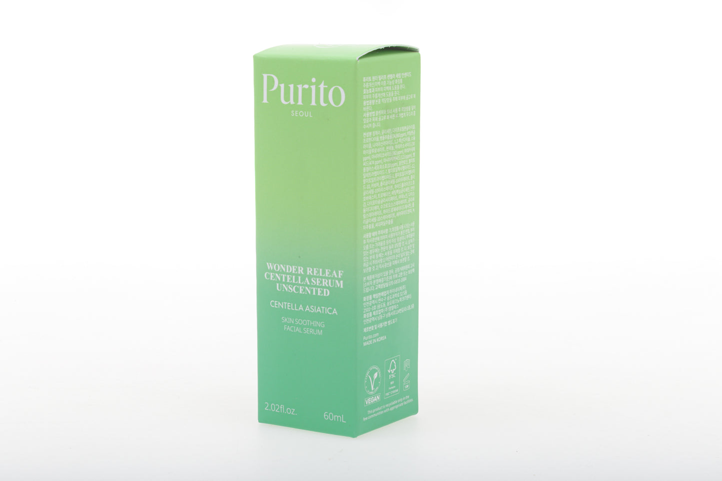 Suero ultracalmante con Centella Asiática Purito Seoul