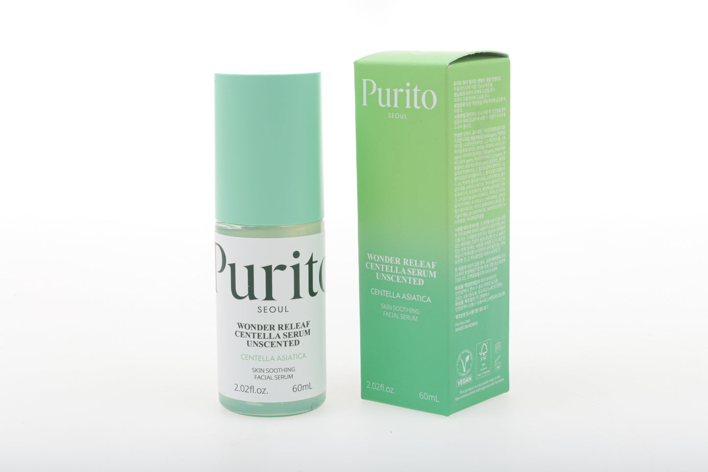 Suero ultracalmante con Centella Asiática Purito Seoul