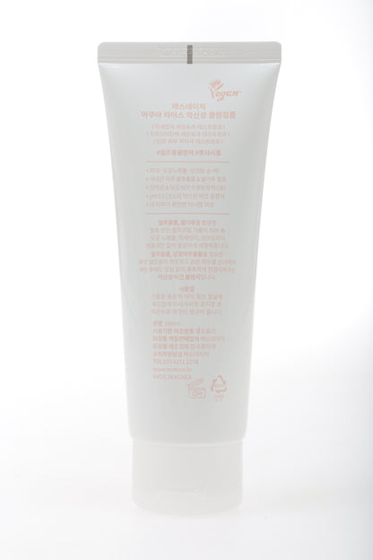 Limpiador Facial Espumoso de Arroz Aqua S. NATURE