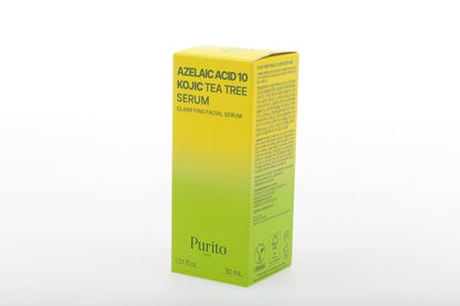 Suero facial con Ácido Azeláico, Ácido Kójico y Tea Tree PURITO SEOUL