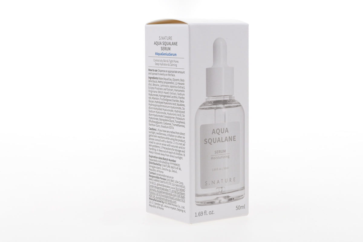 Suero Hidratante Aqua con Escualano S. NATURE