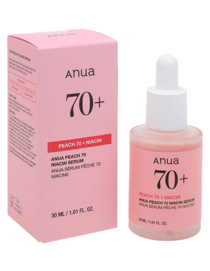 Suero iluminador 70% melocotón con Niacinamida - ANUA